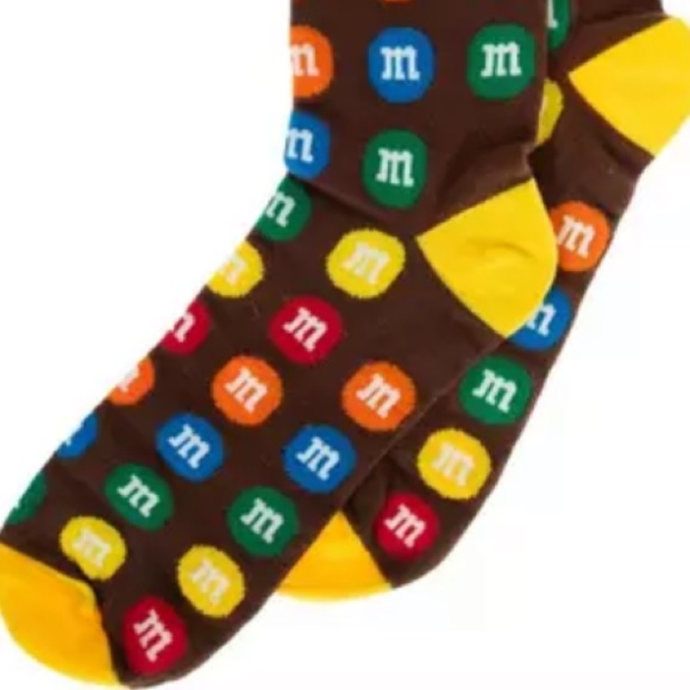 NEW M&Mโs Crew Socks x FOUR PAIRS! - Picture 7 of 8